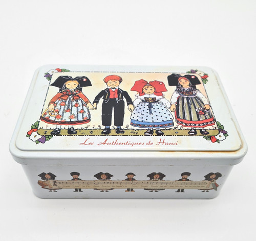 Ancienne boîte métal - boîte, à