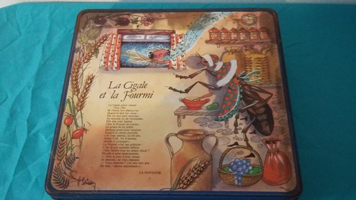 Rare ancienne boite fer a - rare,