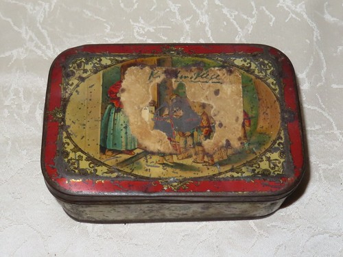 Boîte biscuits tôle - boîte, à