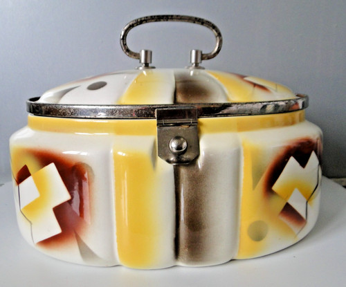 Boite biscuits ancienne en - biscuits,