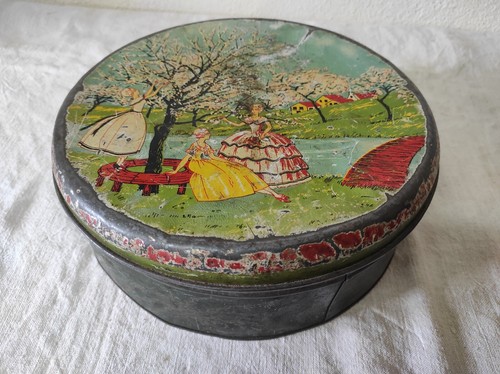 Ancienne boite biscuits en - ancienne,