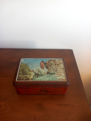 Ancienne boite biscuits - boite, a