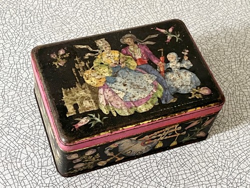 Boîte biscuit ancienne - biscuit,