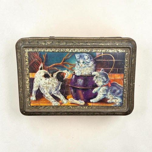 Boîte gâteaux ancienne en - gâteaux,